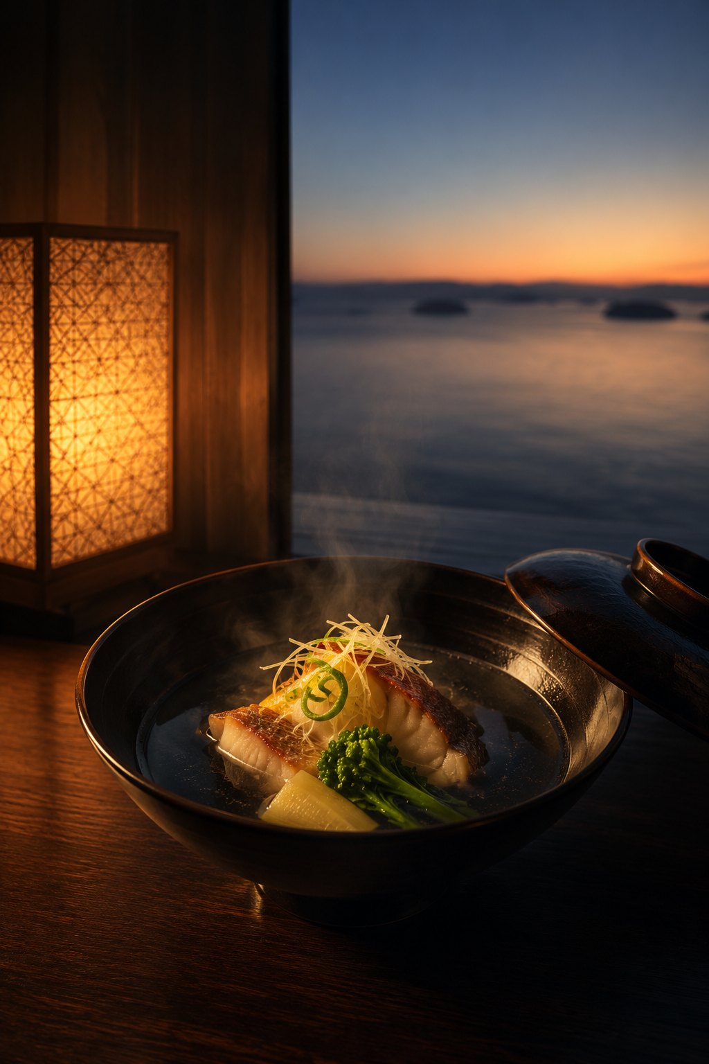 会席料理の椀物